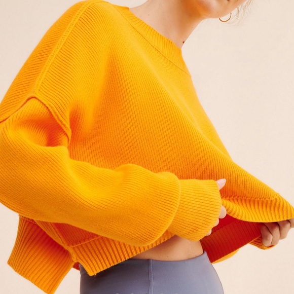Free people Easy Street Crop Pullover - Picture 1 of 6
